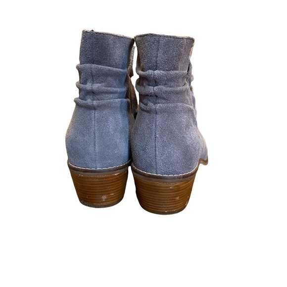 Cole Haan Alayna Slouch Suede Heeled Bootie, Gray, size 8 - Picture 3 of 6